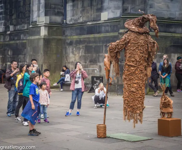 Street Performer, Edinburgh